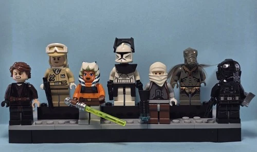 Lego Star Wars Lot Of 7 Minifigures Ahsoka Tano Dengar Geonosian Warrior Tie L7