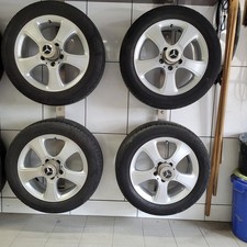 Sommerreifen auf Alufelgen 4st&uuml;ck.VonMercedes A Klasse W169.