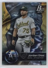 2023 Bowman Platinum Ice Pattern Foil Jordan Diaz #27 1m01