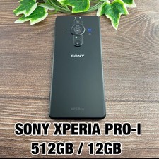 EXCELLENT SONY XPERIA PRO-I 512GB 12GB 6.5 XQ-BE42 FROSTED BLACK FROM JAPAN