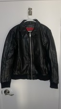 Straight to Hell Belmont Black Leather Jacket...