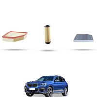 Hoffcar Wartungsset - 3 Filter FüR BMW X3 (G01, F97) M40 IX 265KW Ab 2017