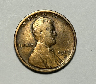 1909 S VDB LINCOLN CENT FINE DETAILS