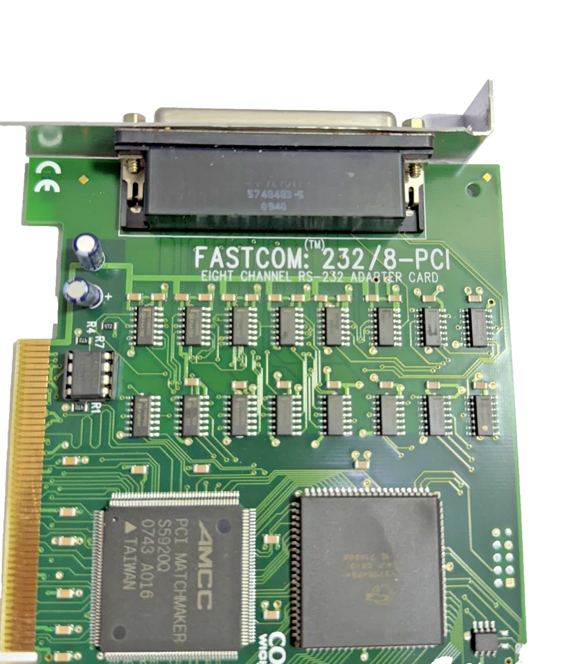 COMMTECH FATSCOM 232/8-PCI EIGHT CHANNEL RS-232 ADAPTER CARD [FAST SHIP] - Image 3 of 4