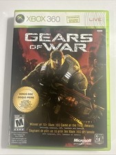 Gears of War (Microsoft Xbox 360) Complete CIB W/ Bonus Disc - Tested