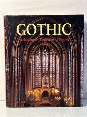 Gothic Architecture Sculpture Painting Hardcover Art History Book Konemann