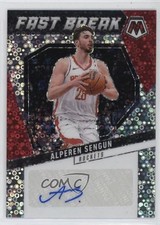 2024-25 Panini Mosaic Auto Fast Break Alperen Sengun #AFB-SEN Auto 0fn0
