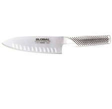 Global G84 Alveolato Santoku 16cm per verdure Made in Japan