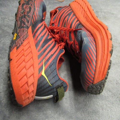 Hoka Mens Shoes 10 Navy Blue Speedgoat 4 Trail Running Run Active Lightweight - Picture 5 of 16