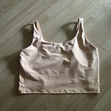 Old Navy Orange Light Support PowerSoft Longline Sports Bra Tank 2X