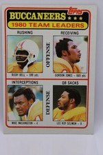 1981 Topps #169 Ricky Bell / Gordon Jones / Mike Washington / Lee Roy Selmon