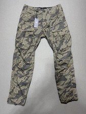 New G-Star Raw Men's Rovic 3D Zip Regular Tapered Cargo Pants Camo Sz 29x30
