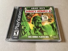 Army Men Sarge's Heroes 2 PS1 CiB Complete Tested