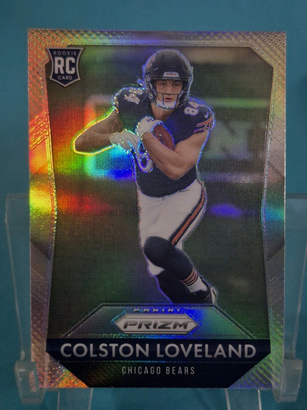2025 Panini Prizm - Prizm Flashback Rookie Colston Loveland #5 (RC)