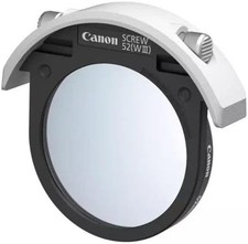 Canon Drop-in Screw Filter Holder 52mm WIII Includes protect filter NEW