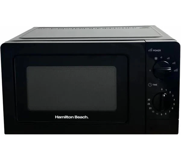 TieDex UK HAMILTON BEACH HB70T20B Compact Solo Microwave - Black