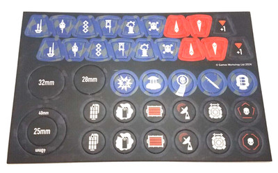 PHOBOS STRIKE TEAM Token Frame Space Marine Infilitrators Kill Team 40K OOP
