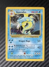 Pokemon Gyarados Unlimited Holo Rare Base Set 6/102 MP on eBay