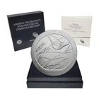 2020-P 5 oz Silver Matte ATB Tallgrass Prairie National Preserve Kansas COA OGP