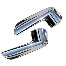 Mirror Cover Caps Compatible with GMC 2019-2025 Chevy Silverado 1500 and Chrome
