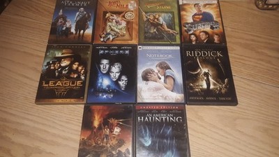 10 dvd lot BAD DISCS READ DESCRIPTION 