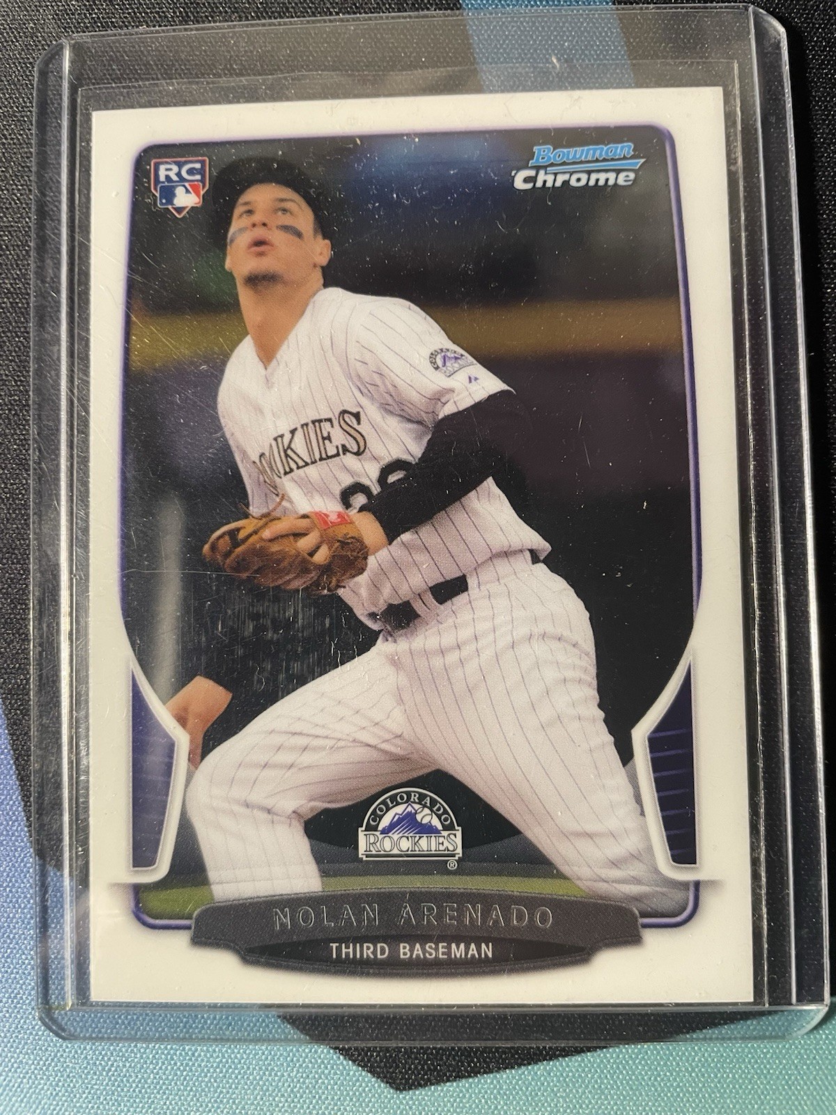2013 Bowman Chrome Nolan Arenado RC Third Baseman Rockies #24