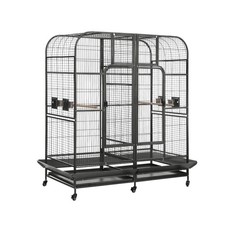 i.Pet Bird Cage Extra Large Aviary 185cm Pet Parrot Cage Castor Wheel