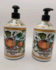 Set Of 2 Hand Soap Pumpkin Spice Home & Body Co 21.5 oz Autumn Fall Holiday
