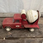 VINTAGE 1960s TONKA JEEP CEMENT MIXER TRUCK PRESSED STEEL