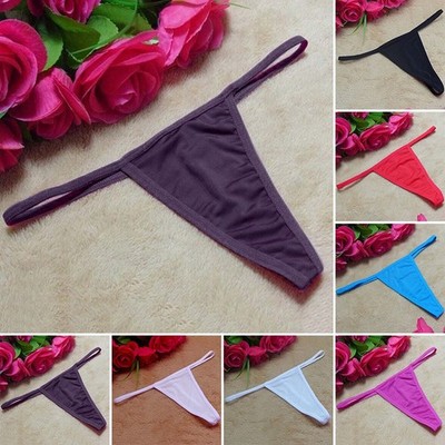 Unterwäsche T-back Damen Tangas Thongs Unterhose Bikini Briefs G String