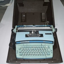Smith Corona Coronomatic Electric Portable Typewriter  with Case. Working! thumbnail