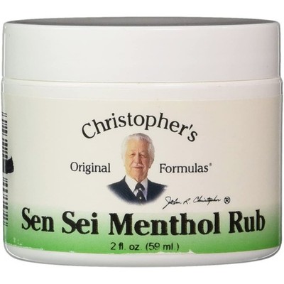 Christopher'S Sen Sei Menthol Rib Ointment 2 Oz