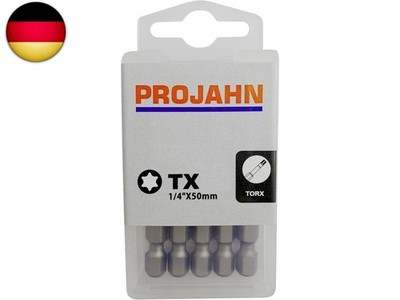Projahn Schraubendreher-Einsätze T10 (Länge 50 mm, Bits für Innen-TX Schrauben, 