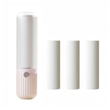 Lint Roller for Clothes Reusable Pocket Lint Remover with 4 Rolls Refillable