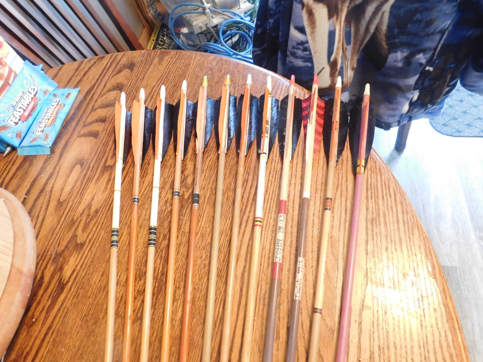 One Dozen Vintage Cedar Arrows