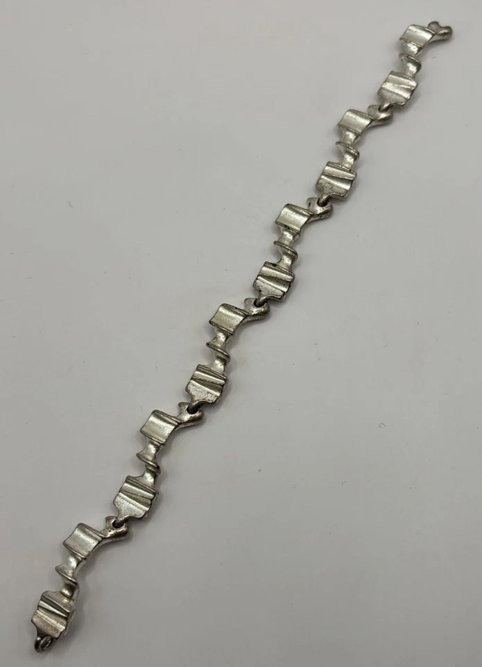 Björn Weckström LAPPONIA - 925 Silber Armband „CARAVAN“, Finnland 18cm 17g - Bild 2 von 3