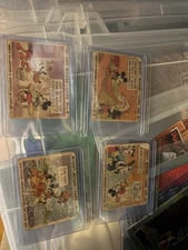 1935 Gum Inc Mickey Mouse R89 Set  Lot Of 4 Vintage Cards