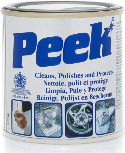 Peek Metal Cleaner Premium Polishing Compound Paste to Clean & Polish 250ml - Afbeelding 1 van 12