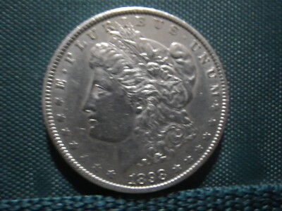1898P MORGAN SILVER $-LUSTROUS-UNC/MS+++++CONDITION-V. SHARP STRIKE-PREMIUM-COIN
