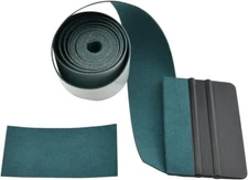 2M Dark Green Squeegee Suede Felt Replacement Microfiber For Smooth Application