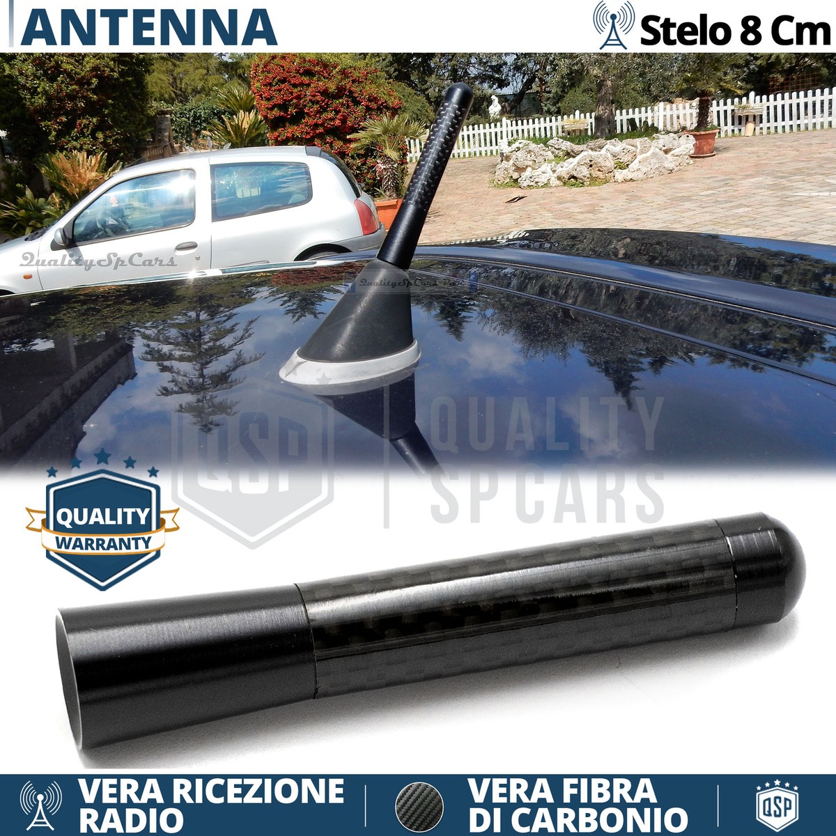 ANTENNA Radio Ricezione Banda FM PER Daily Eurocargo Trakker Cursor - Foto 7