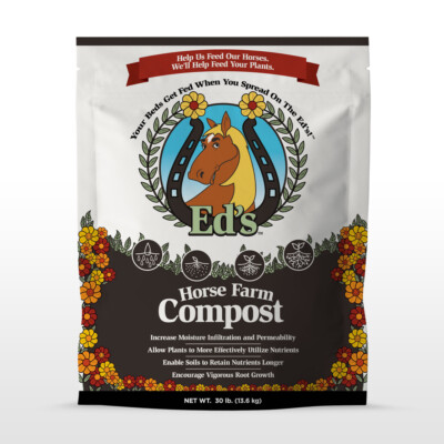 Ed's Horse Farm Compost Gardens, Plants, Flowers, Trees - 30 Pounds