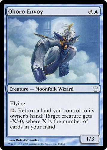 OBORO BREEZECALLER X4 4 4X Saviors of Kamigawa MTG Magic Cards