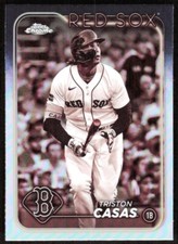 2024 6883E Topps Chrome SEPIA REFRACTOR Triston Casas Boston Red Sox #38