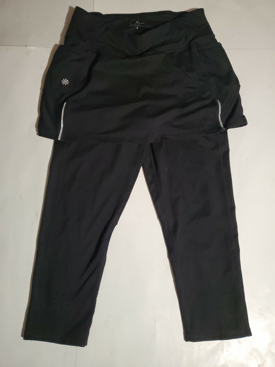 Jupe-legging 2 En 1 Athleta Capri Noir - Taille XS - Sport - Très Bon état Occasion