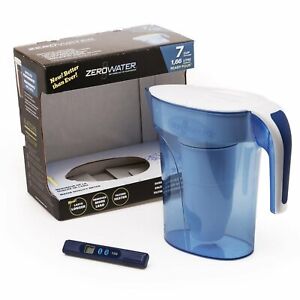 NEW Zerowater REPLACEMENT 7 Cup PITCHER+ TDS Total Dissolved Solids Meter Tester