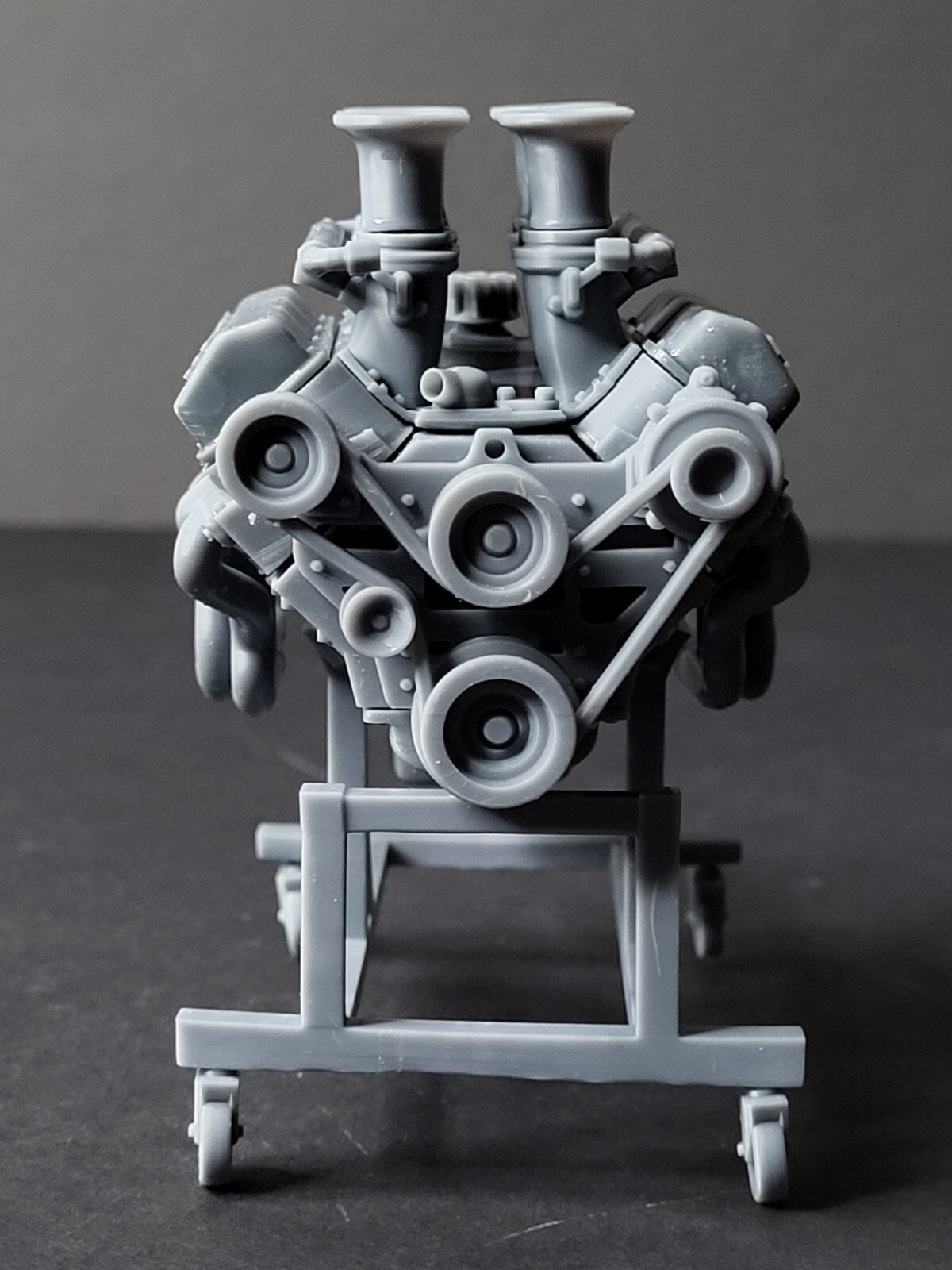 Velocity Engine 572 ENGINE - VELOCITY AIR INTAKE 3D print 1:8 1:12 1:18 1:24 scale ...