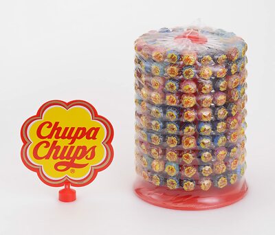Japanese Popular Snack Chupa Chaps Wheel Display 200 pieces 1