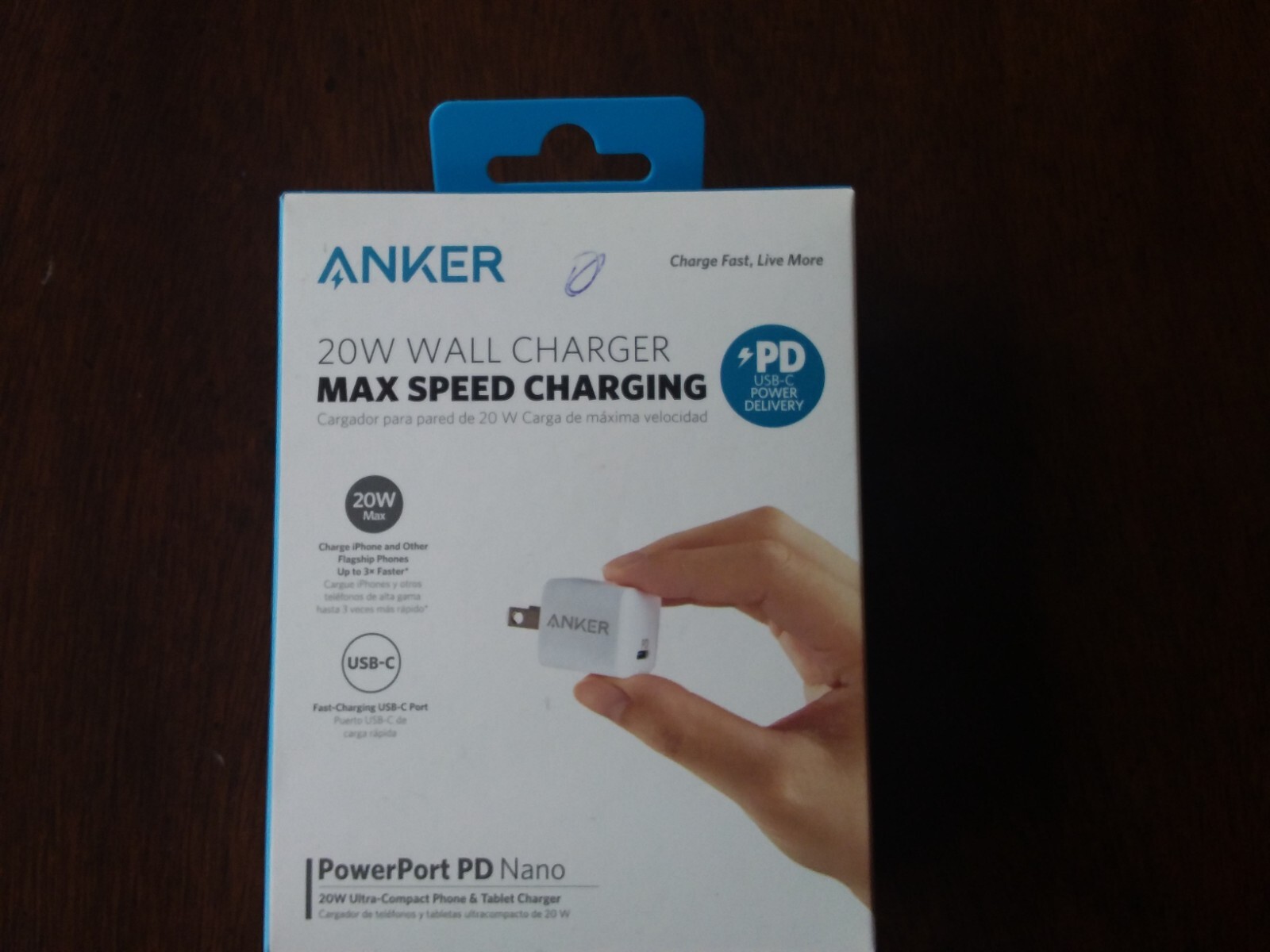 Anker 20W Ultra Fast PD Wall Charger Compact PowerPort Nano
