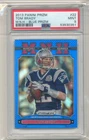 2013 Panini Prizm Tom Brady Monday Night Heroes Blue Prizm PSA 9